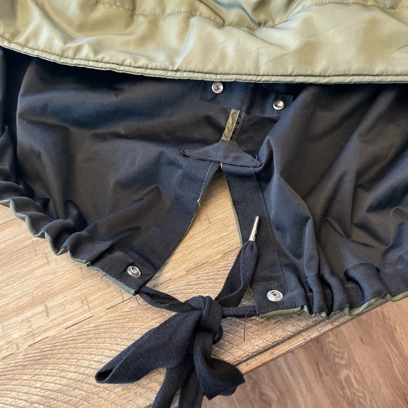 ZARA Green Utility Jacket with Black Trim - Picture 10 of 11